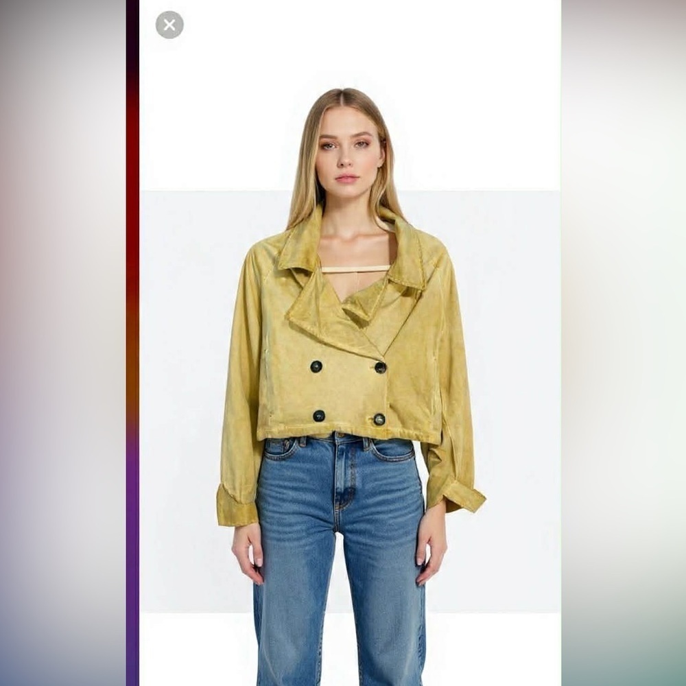 Zara cropped jacket